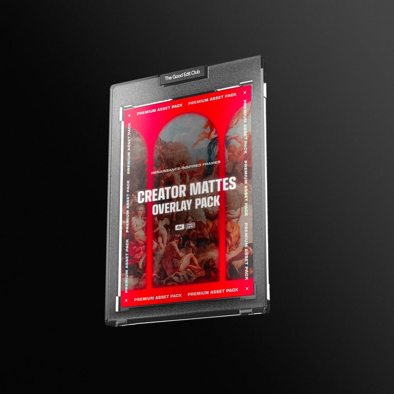 Creator Mattes – Overlay Pack