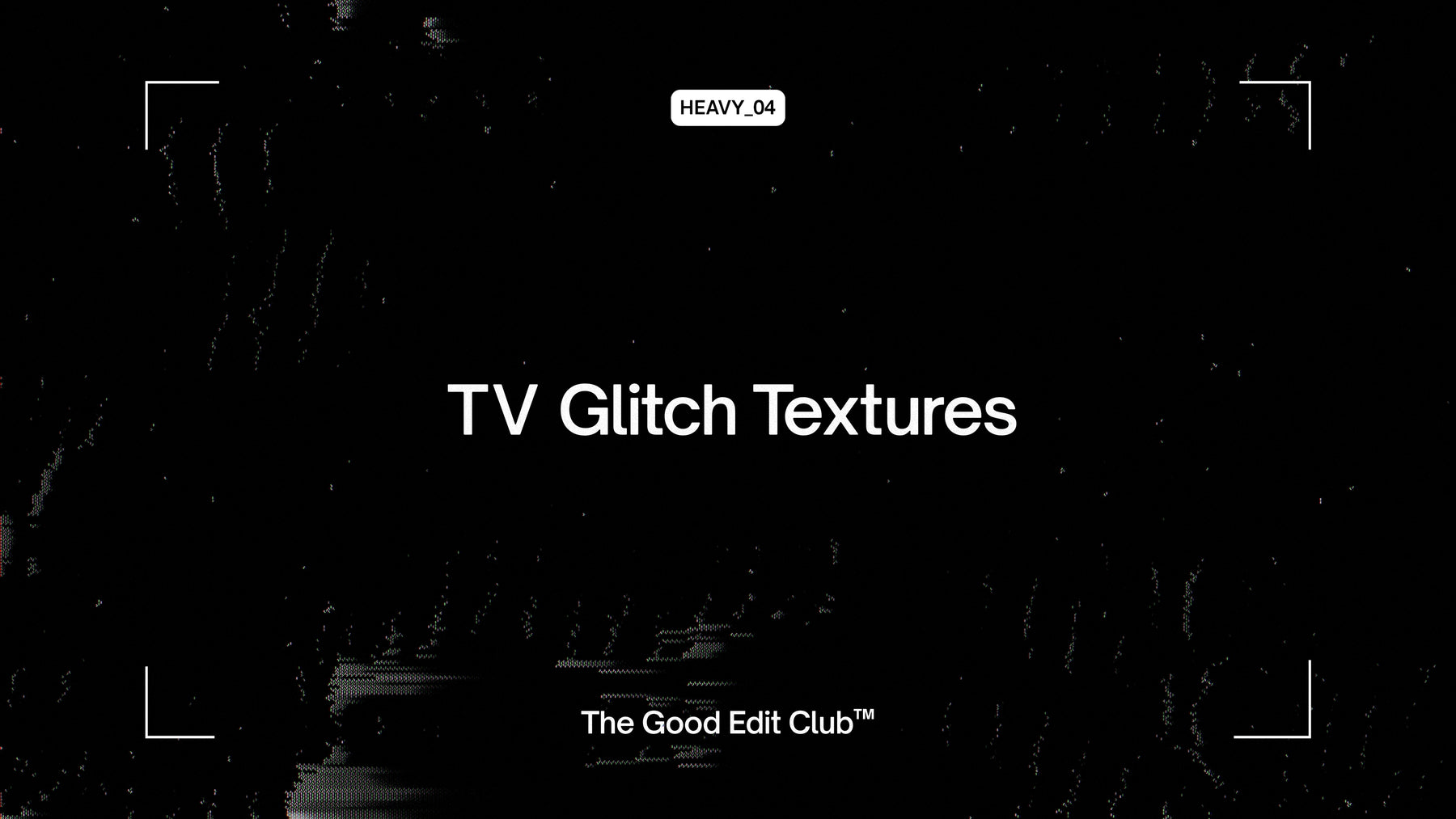 TV Glitch Textures Free